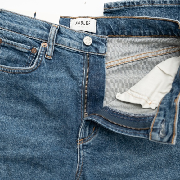 AGOLDE - Merrel Mid Rise Straight Jeans - Picture 8 of 15